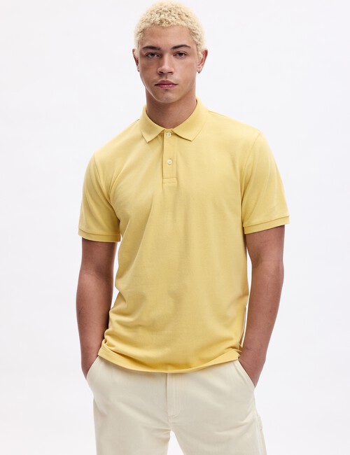 Stretch Pique Polo Shirt