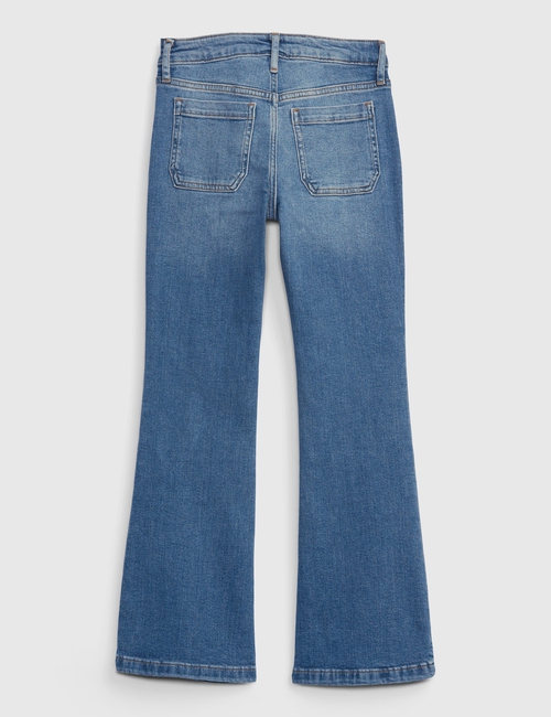 Kids High Rise Flare Jeans