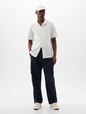 Linen-Cotton Cargo Pants