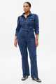 Western Denim Jumpsuit