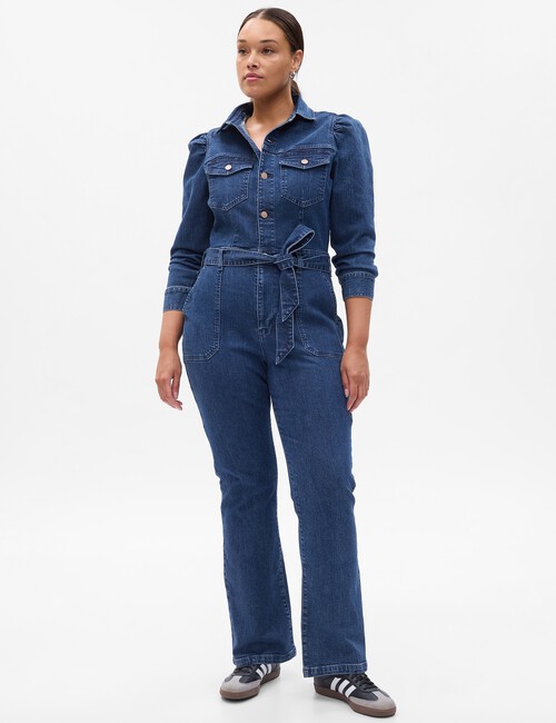 Western Denim Jumpsuit