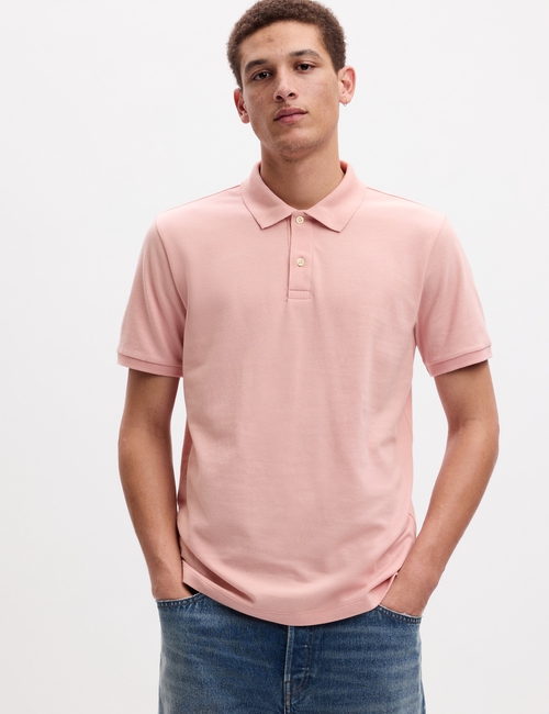 Stretch Pique Polo Shirt