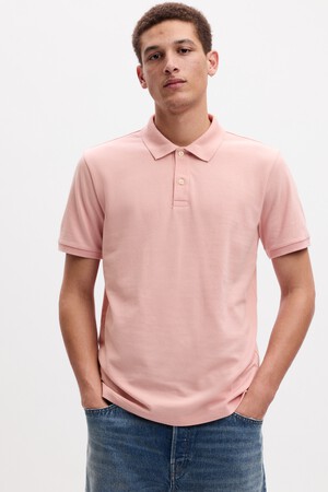 Stretch Pique Polo Shirt