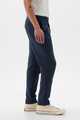 Linen-Cotton Trousers in Slim Fit