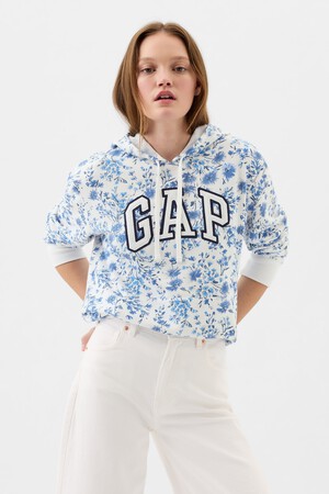 Gap Logo Print Hoodie