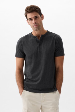 Everyday Soft Henley T-Shirt