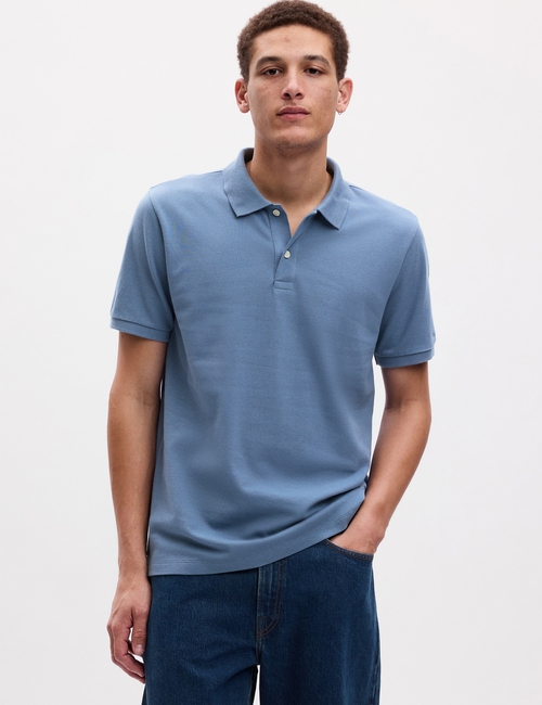 Stretch Pique Polo Shirt