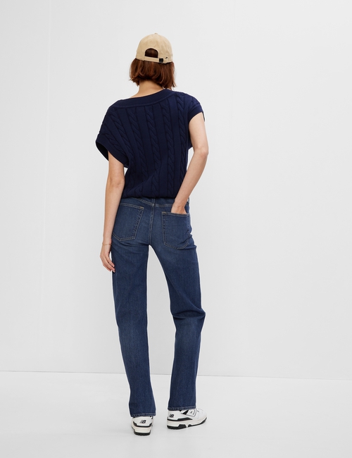 Mid Rise Cotton '90s Loose Jeans