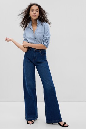 Organic Cotton Denim Perfect Shirt