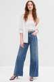 High Rise Wide-Leg Jeans