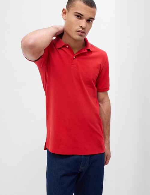 Stretch Pique Polo Shirt