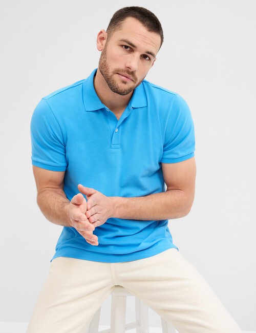 Stretch Pique Polo Shirt