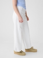 Kids High Stride Wide-Leg Ankle Jeans