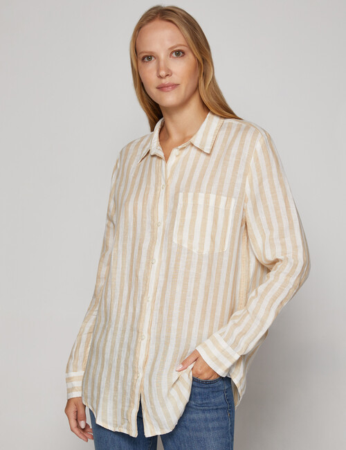 Linen Boyfriend Shirt