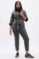 Denim Utility Jumpsuit