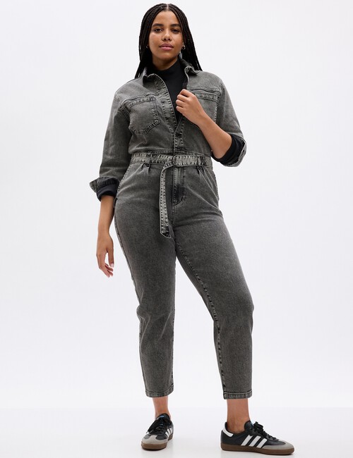 Denim Utility Jumpsuit