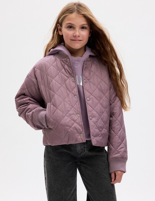 Kids Recycled Lightweight Quilted Puffer Jacket