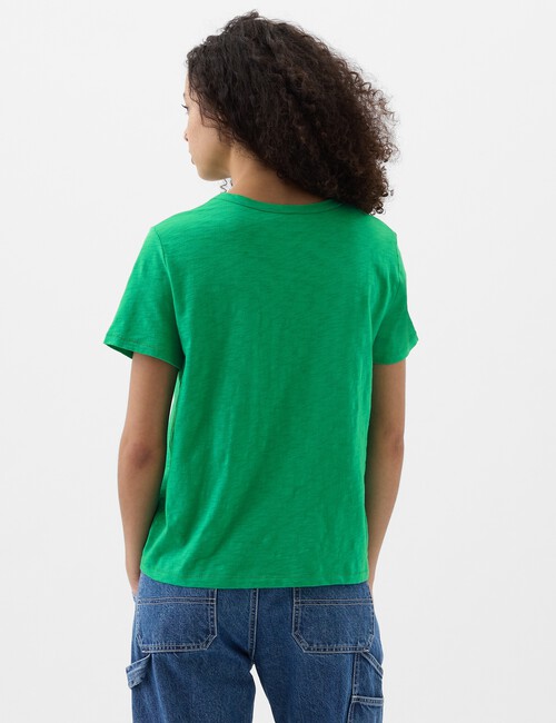 Organic Cotton Gap Arch Logo T-Shirt