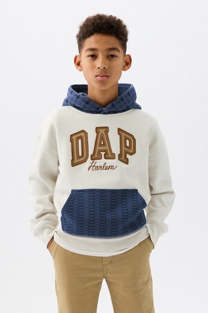 DAP x GAP Kids Colorblock Logo Hoodie