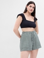 Crinkle Gauze Shorts