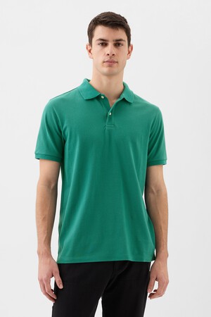 Stretch Pique Polo Shirt