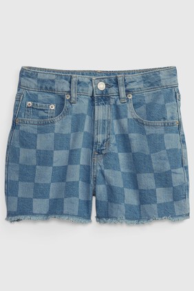 Kids High-Rise Girlfriend Shorts