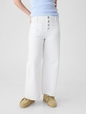 Kids High Stride Wide-Leg Ankle Jeans