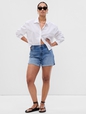 5" Mid Rise Denim Girlfriend Shorts