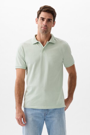 Stretch Pique Polo Shirt