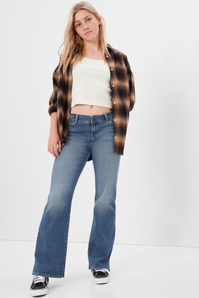 Teen Low Rise Vintage Bootcut Jeans