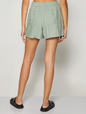 4" Mid Rise Easy Linen-Blend Pull-On Shorts