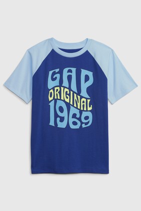 Kids Gap 1969 Logo Raglan T-Shirt