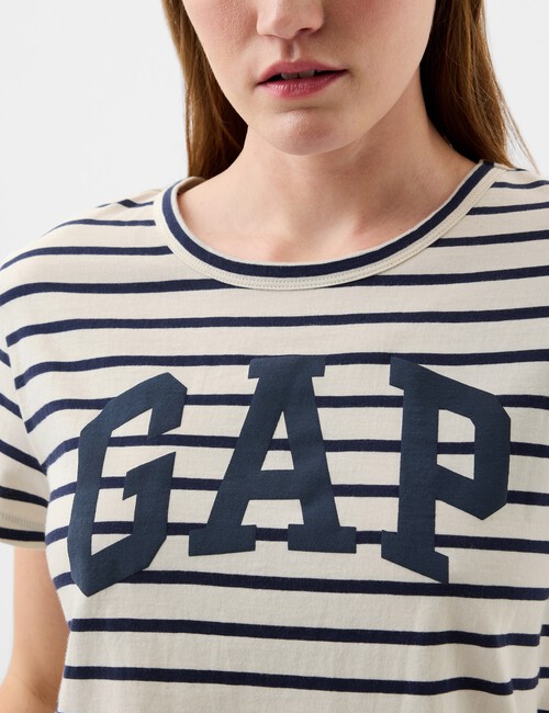 Organic Cotton Gap Arch Logo T-Shirt