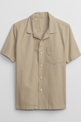 Kids Poplin Vacay Shirt