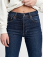 High Rise Cheeky Straight Jeans