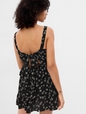 Bow-Back Mini Dress