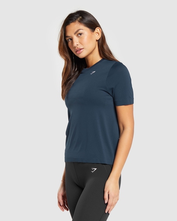 Everyday Seamless Everyday Seamless T-Shirt Regular Fit Seamless:Blue:XL, Blue, hi-res