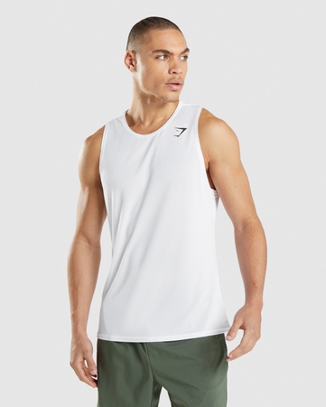 Arrival Arrival Tank Slim Fit C&S:WHITE:XL, WHITE, hi-res