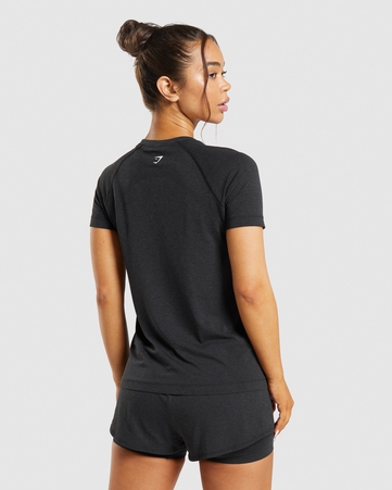 Vital Vital Seamless 2.0 Light T-Shirt Regular Fit Seamless:BLACK:S, BLACK, hi-res