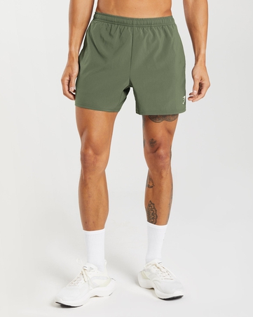 Arrival Arrival 5" Shorts Slim Fit C&S:Green:M, Green, hi-res