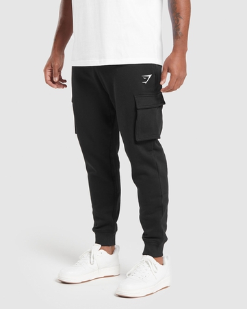 Crest Crest Cargo Joggers Slim Fit C&S:BLACK:S, BLACK, hi-res