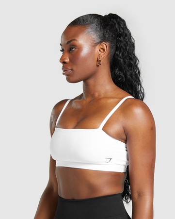 Fundamental Sports Bras Cut Out Bandeau Body Fit C&S:WHITE:XS, WHITE, hi-res