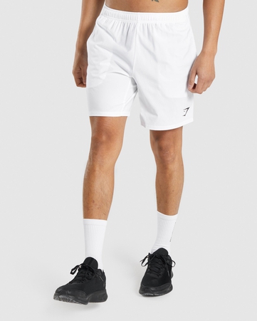 Arrival Arrival 7" Shorts Slim Fit C&S:WHITE:XS, WHITE, hi-res