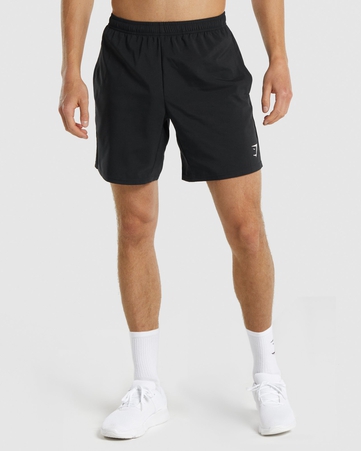 Arrival Arrival 7" Shorts Slim Fit C&S:BLACK:XS, BLACK, hi-res