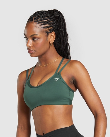 Fundamental Sports Bras Strap Feature Sports Bra Body Fit C&S:Green:L, Green, hi-res