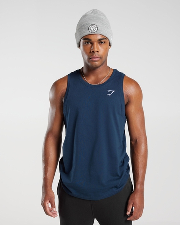 Crest Crest Tank Regular Fit C&S:Blue:M, Blue, hi-res