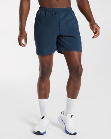 Arrival Arrival 7" Shorts Slim Fit C&S:Blue:XL, Blue, hi-res