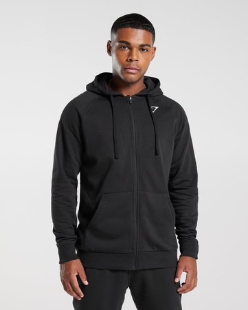 Crest Crest Zip Up Hoodie Slim Fit C&S:BLACK:S, BLACK, hi-res